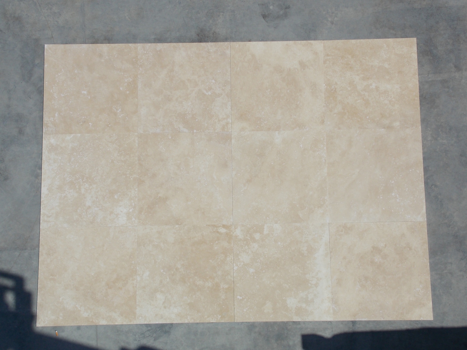 EXTRA LIGHT HONED AND FILLED TRAVERTINE TILES