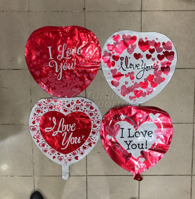 Foil Heart Baloon