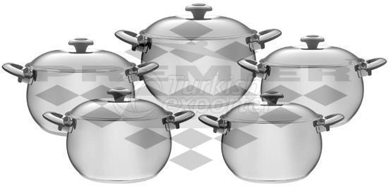 PREMIER LISBON Cookware Set 10 Pcs