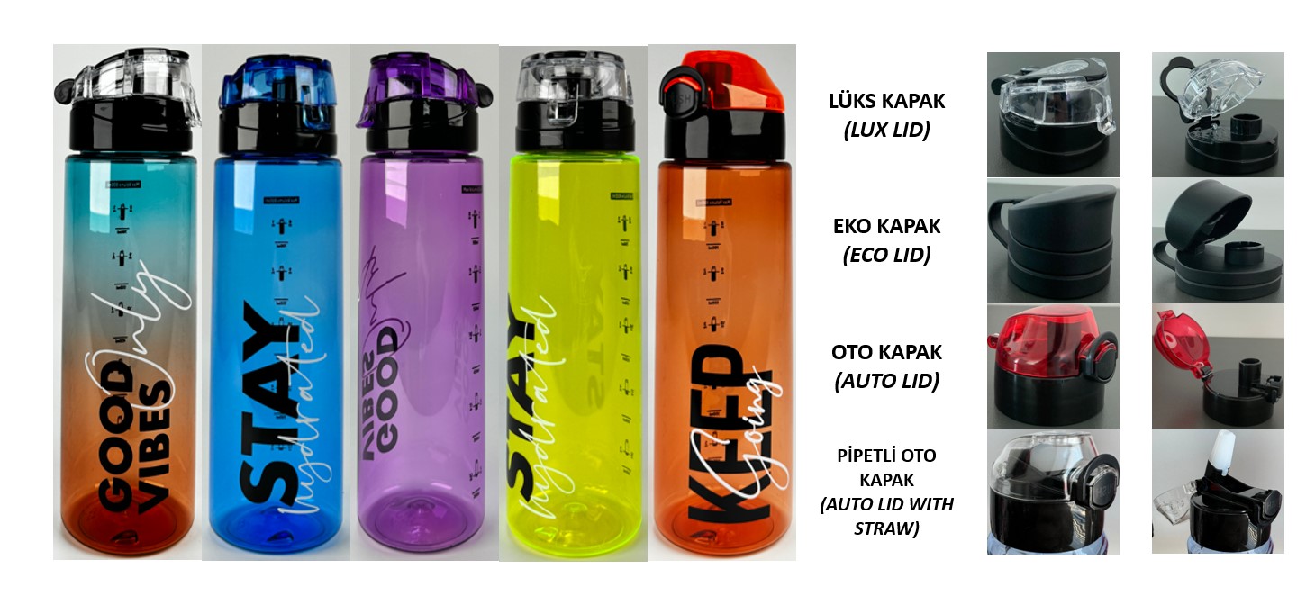 Soften - 800 ML Conical Water Bottle