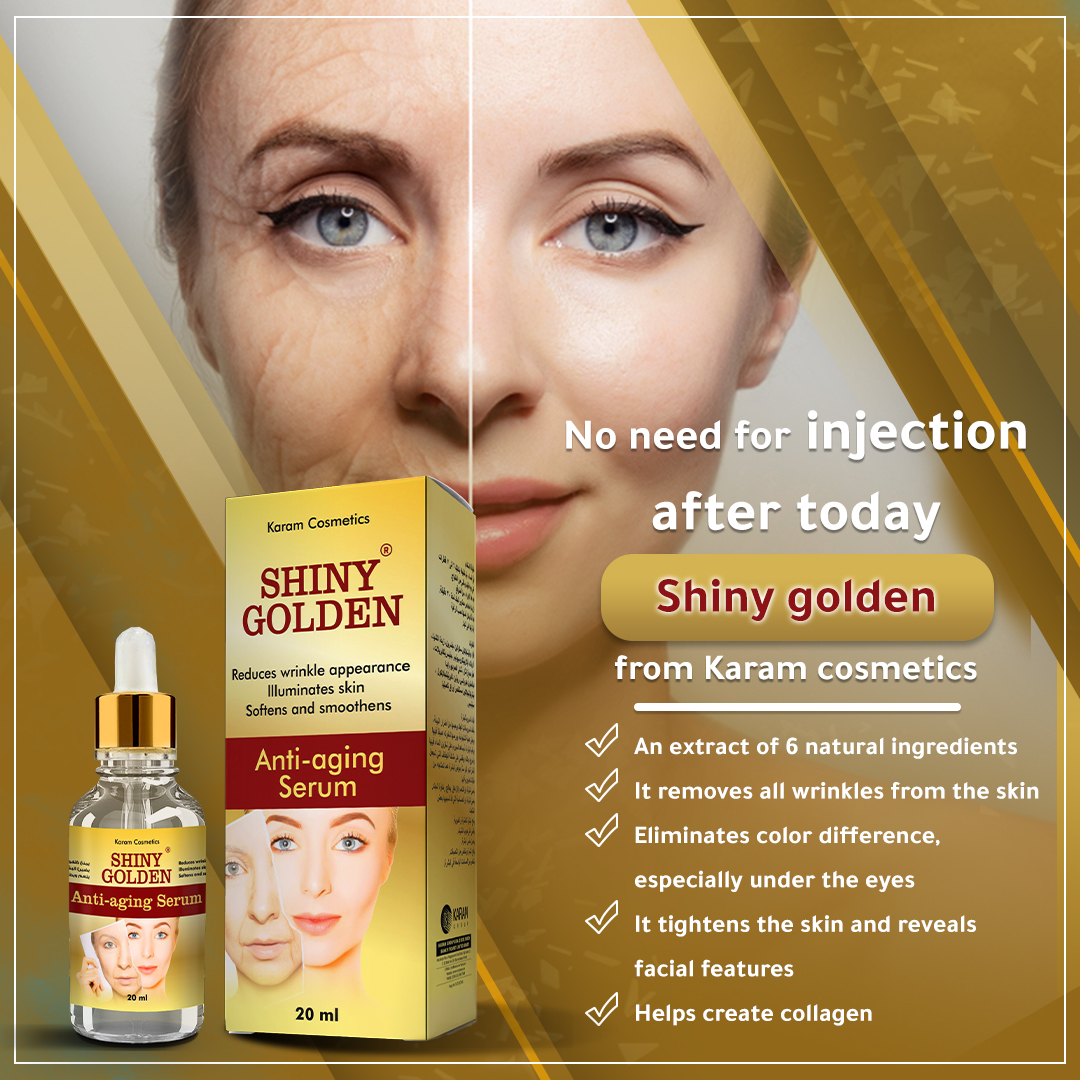 SHINY GOLDEN ANTI-AGING SERUM