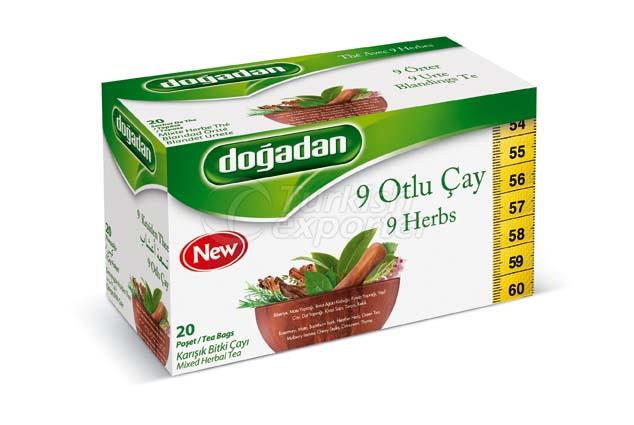 9 Herbs Mixed Herbal Tea