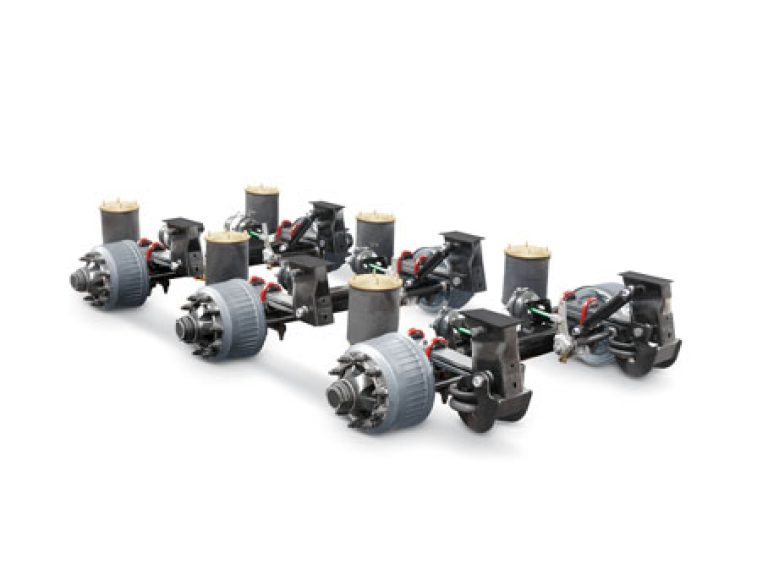 AIR SUSPENSION AXLE SET