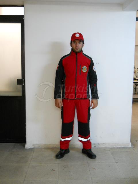 Vêtements de recherche et de sauvetage en cas d'urgence