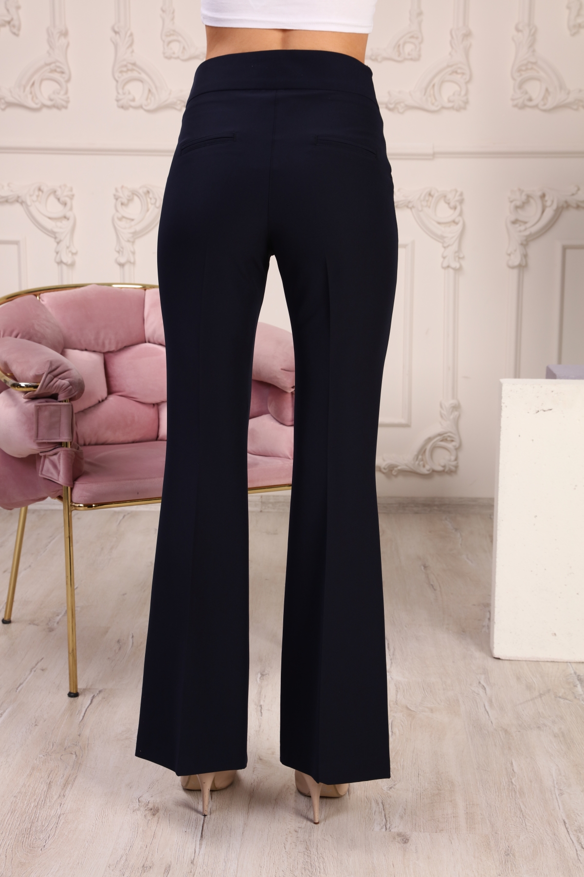 CODE 1275-71 PANTALON ESPAGNOL FEMME DÉTAIL BOUCLE