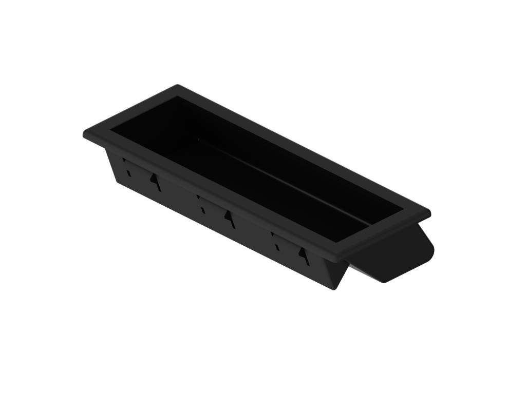 Kare plastik kulp