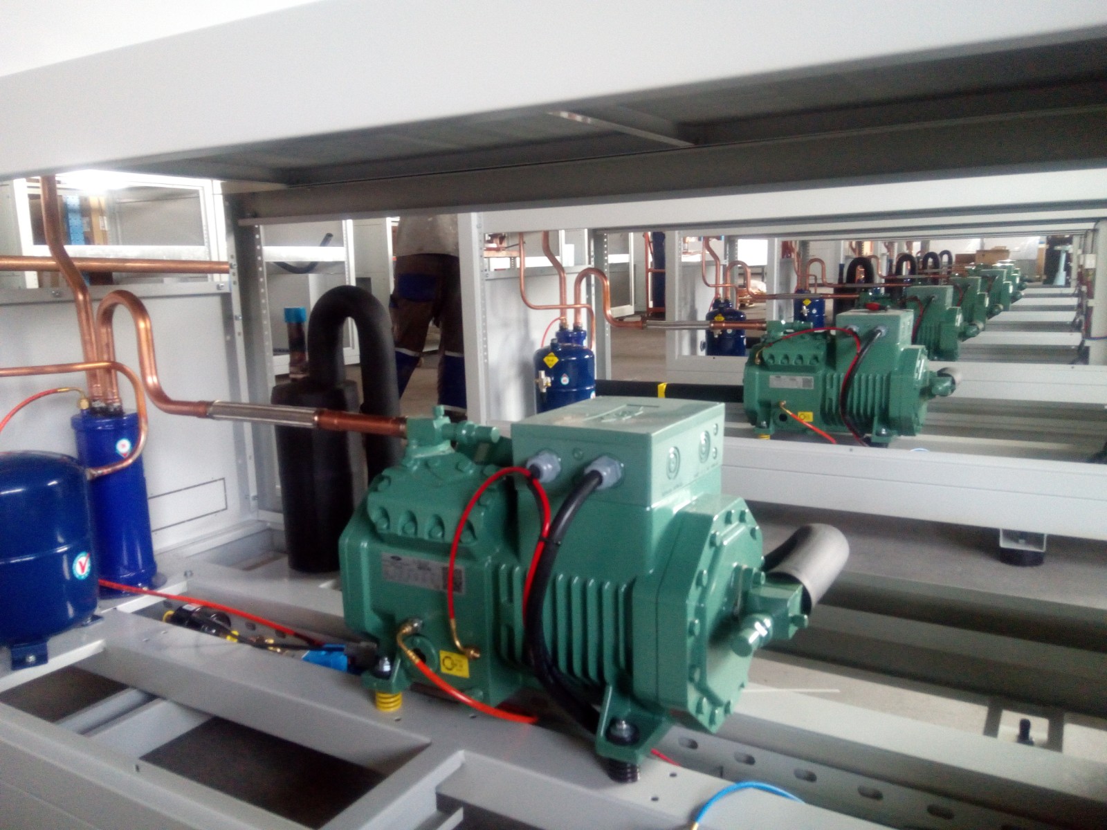 compressor/condenser units 