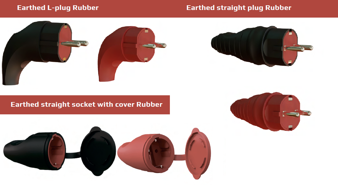 rubber plugs