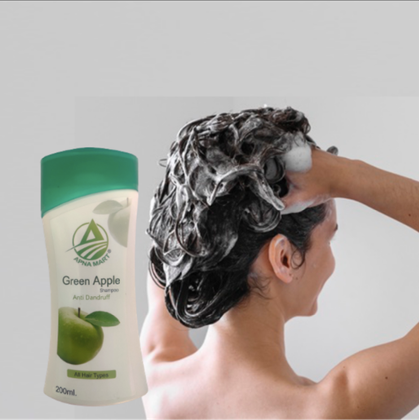 Anti Dandruff Green Apple Shampoo