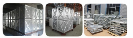 Hot Dip Galvanized Water Tank