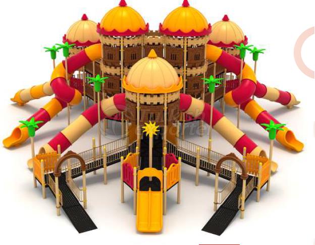 grand Castle Themed Playground