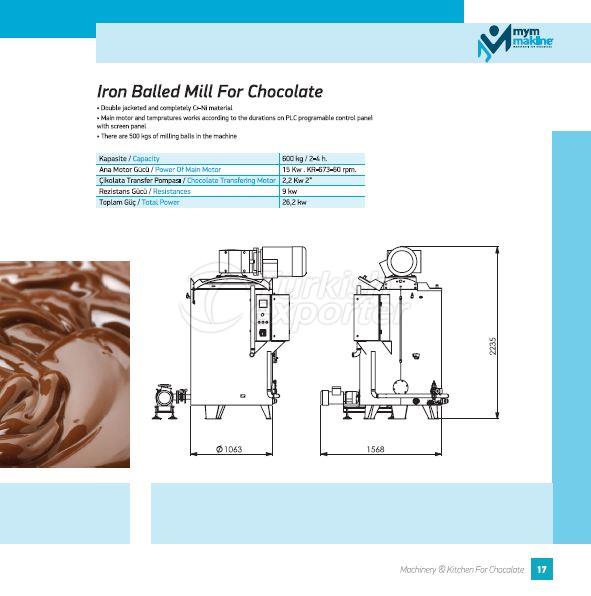 ball mill for chocolate (vinner)