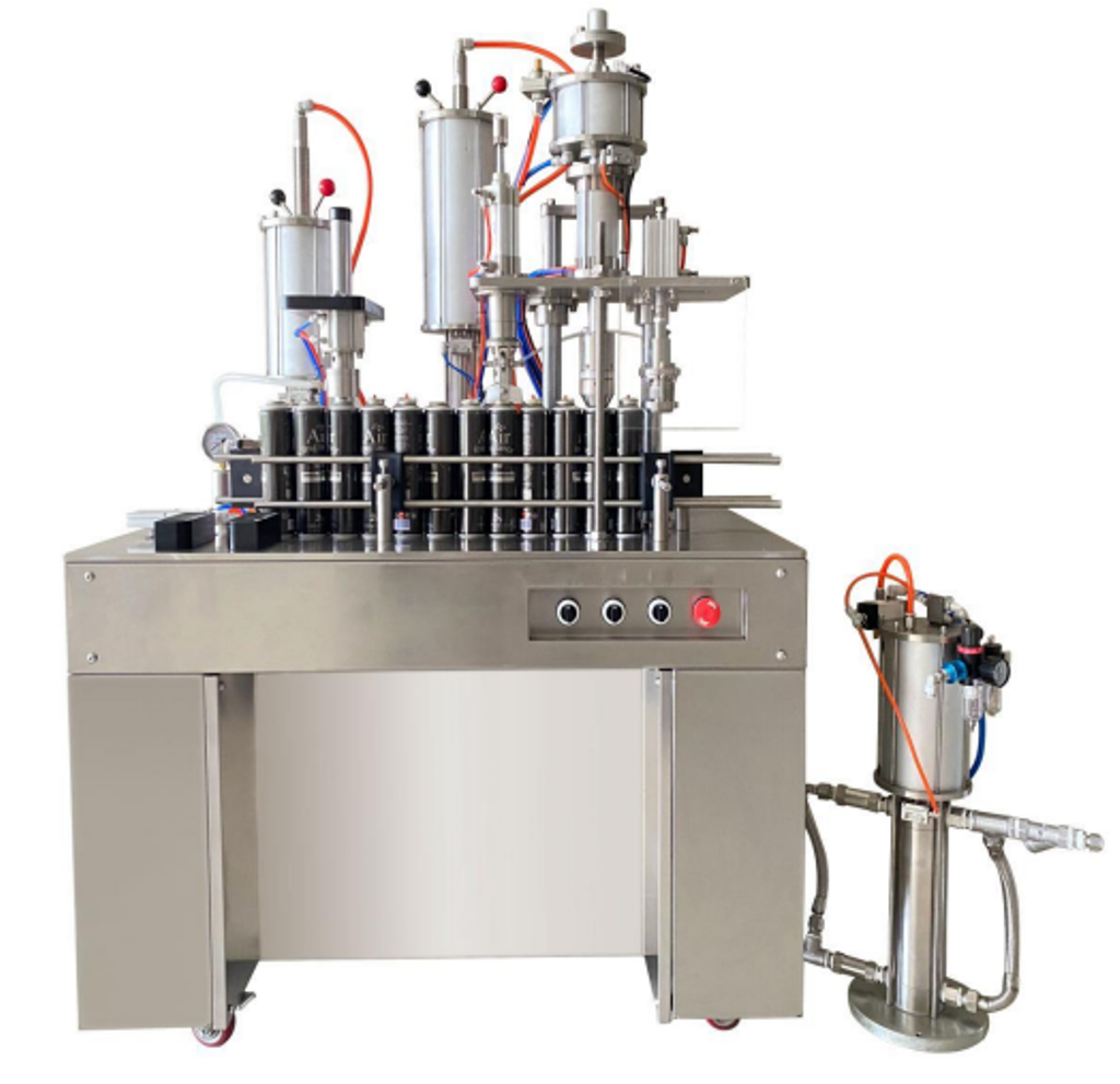 Aerosol Filling Machine