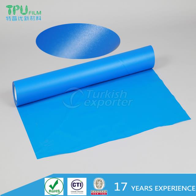 Blue color TPU film 85A