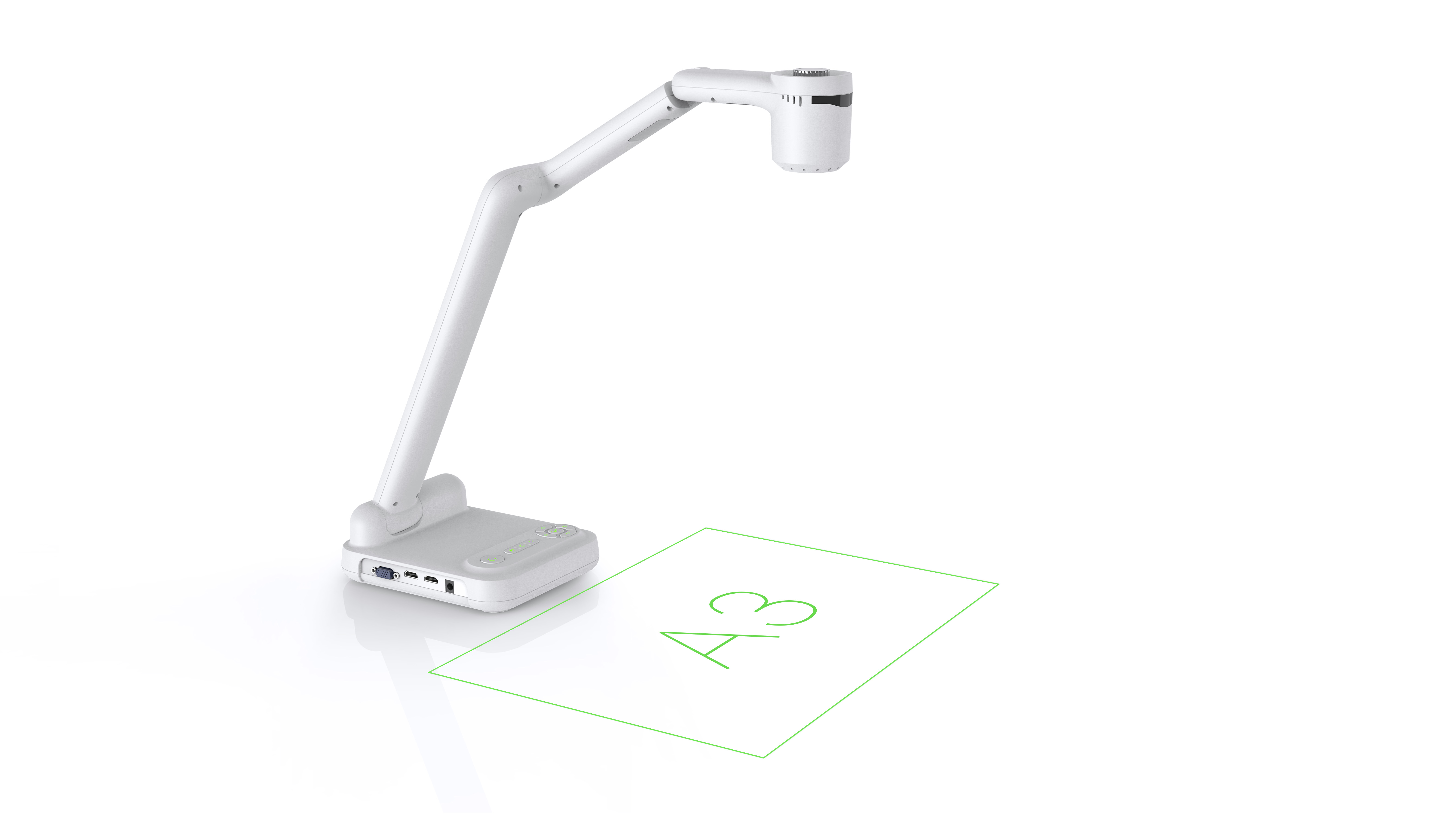 2MP Portable Visualizer Document Camera Optical Zoom