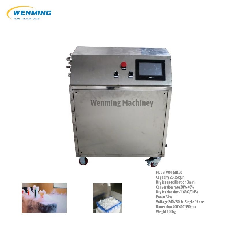 Small dry ice pellet maker Machine Dry Ice Making machine