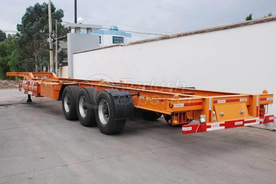 China New Skeletal Semi Trailer