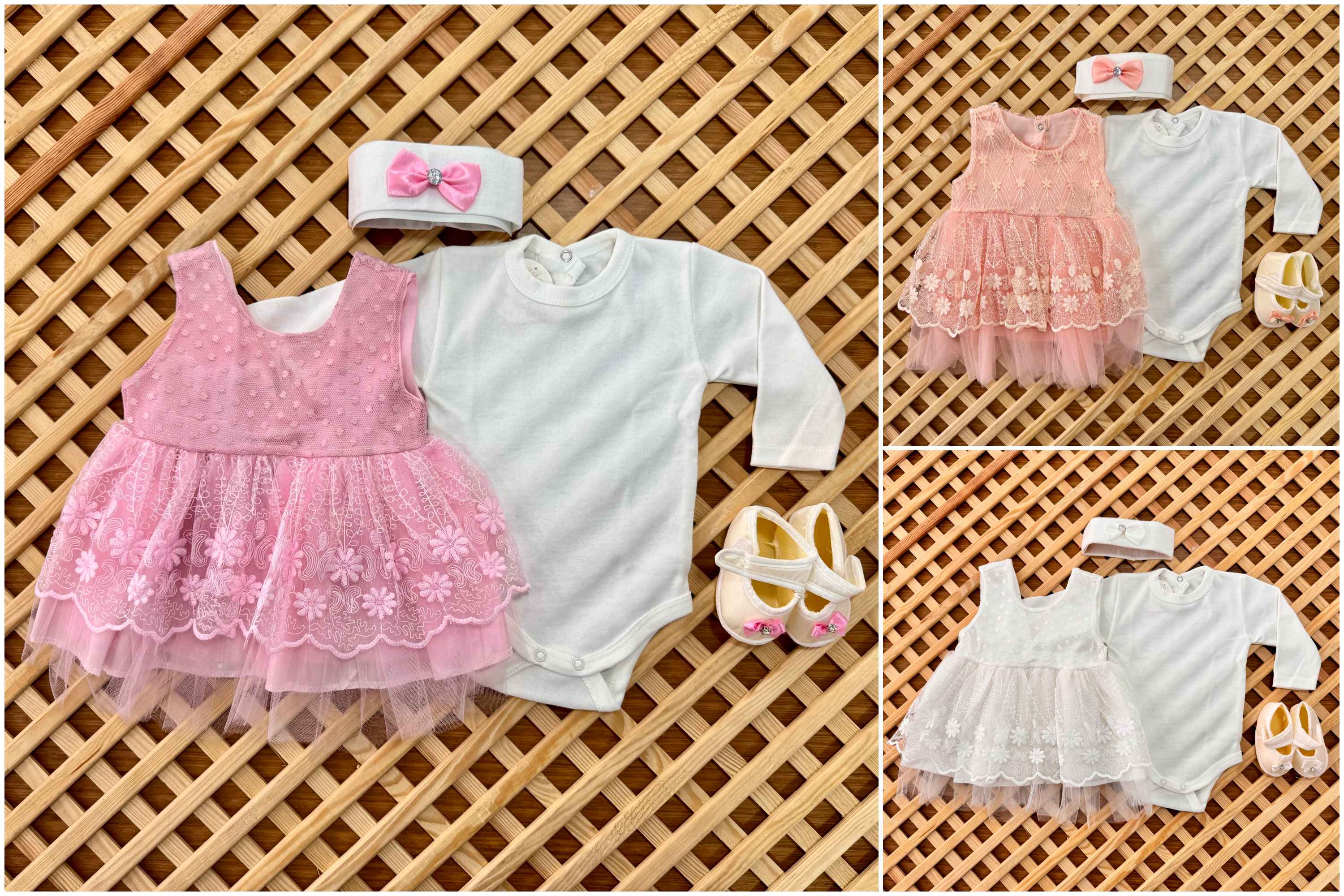 Baby Girl Baptist Set