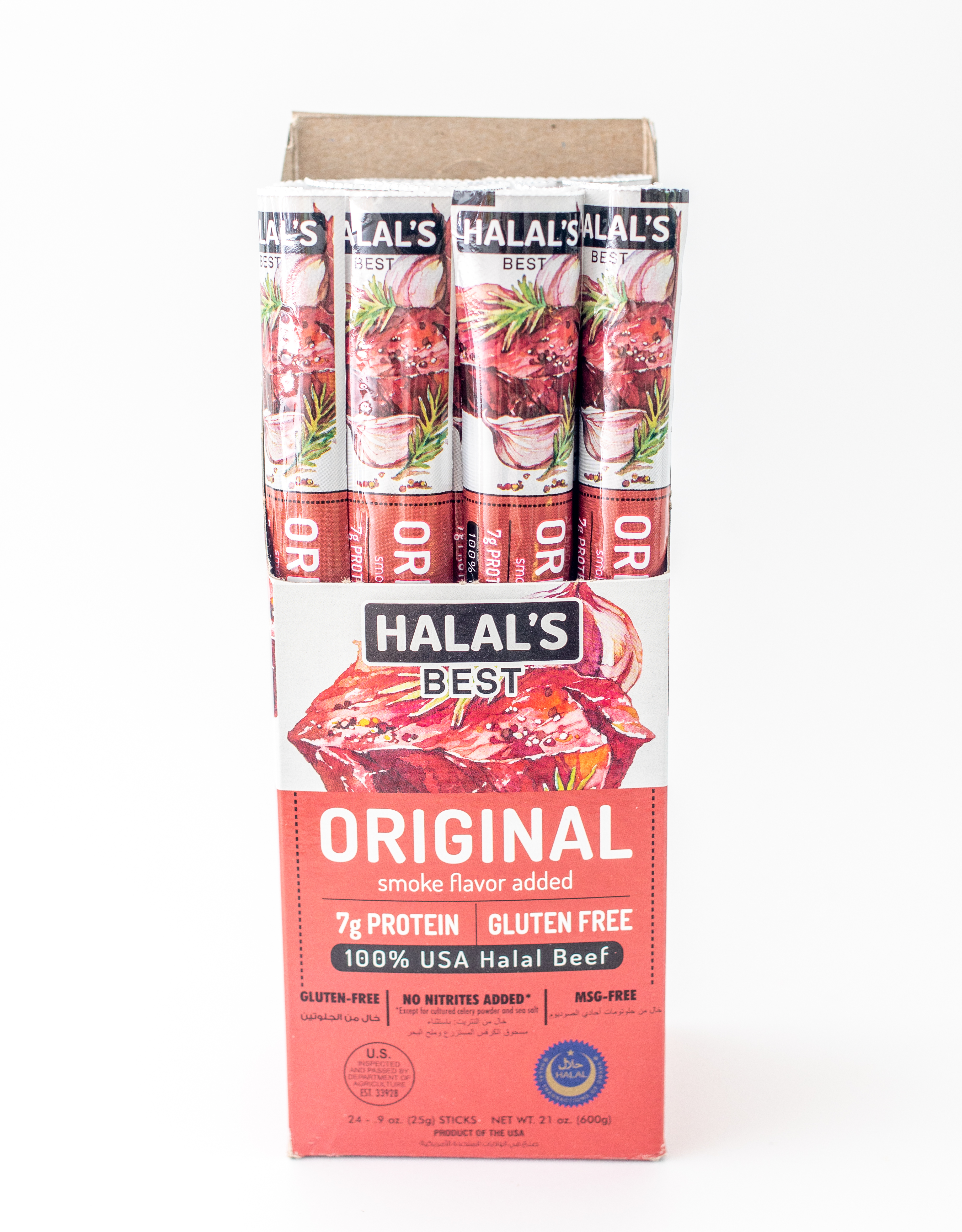 Halal's Best Beef Sticks Original Flavor 