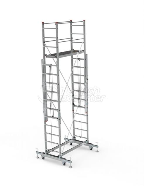 2x11 ALUMINIUM SCAFFOLD(2x3=6 M)