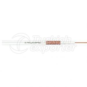 0,75Cu3,60PEE 75 OHM COAXIAL