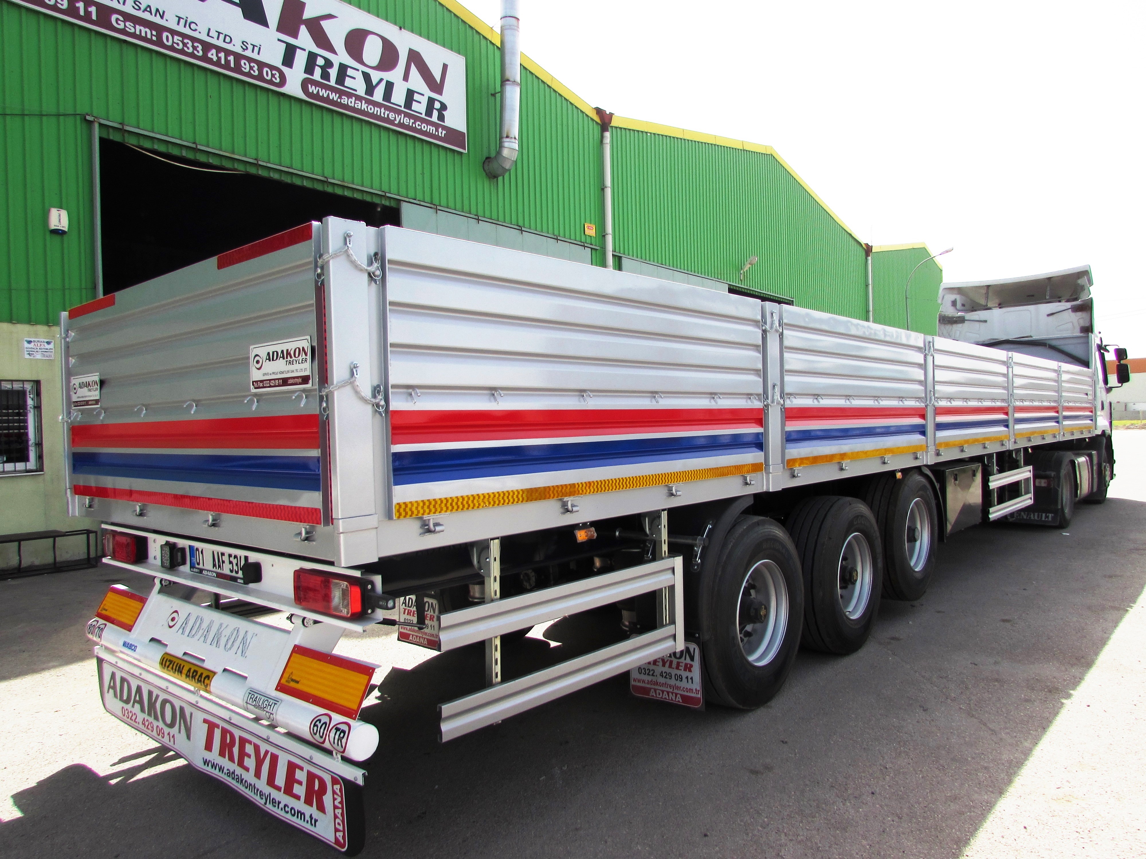 3 DİN.KASA TİPİ SAL SEMİ TREYLER