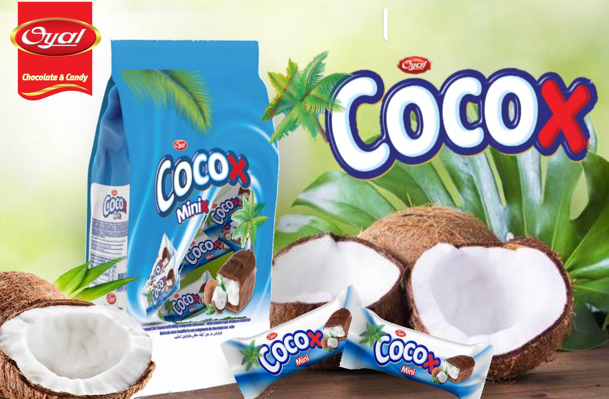 COCOX COCONUT BAR CHOCOLATE