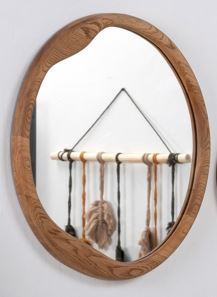 White Oak Mirror