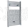 Chrome towel warmer radiators