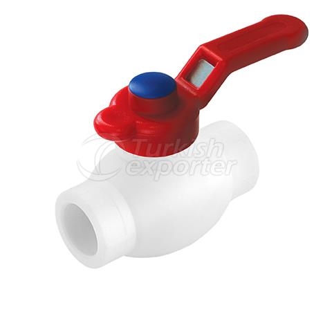 PPR Compact Ball Valve-Metal Handle PN20