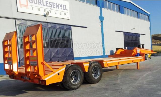 Low Loader With 2 Axles