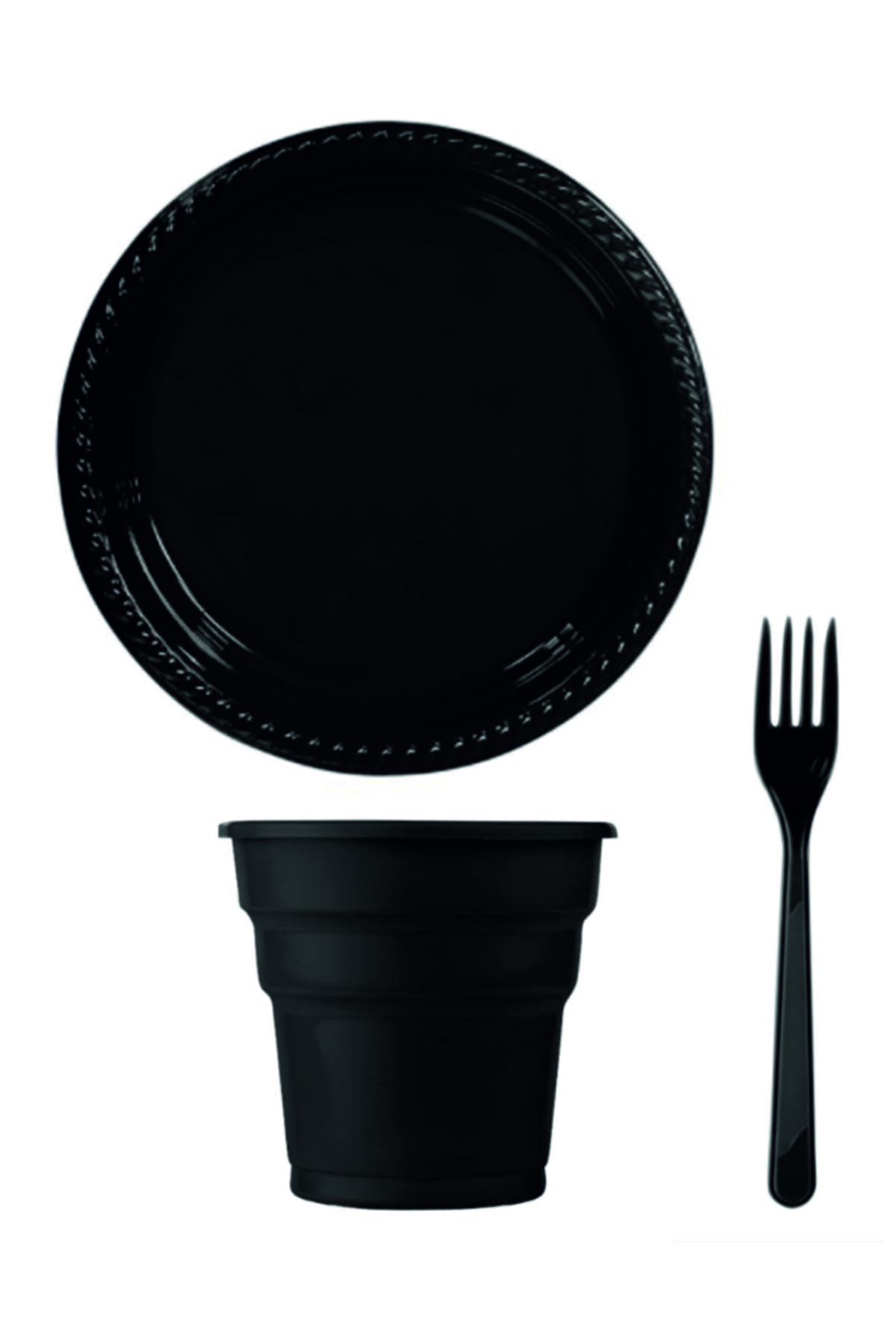 plastic tableware set