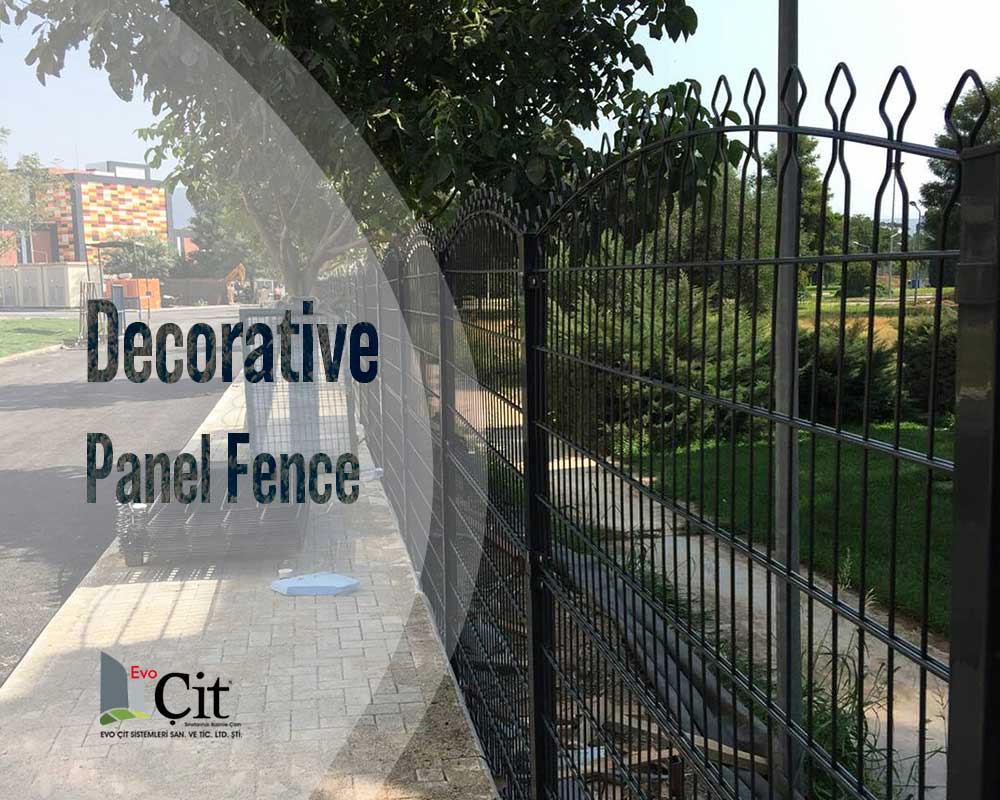 Decorative Panel Fence