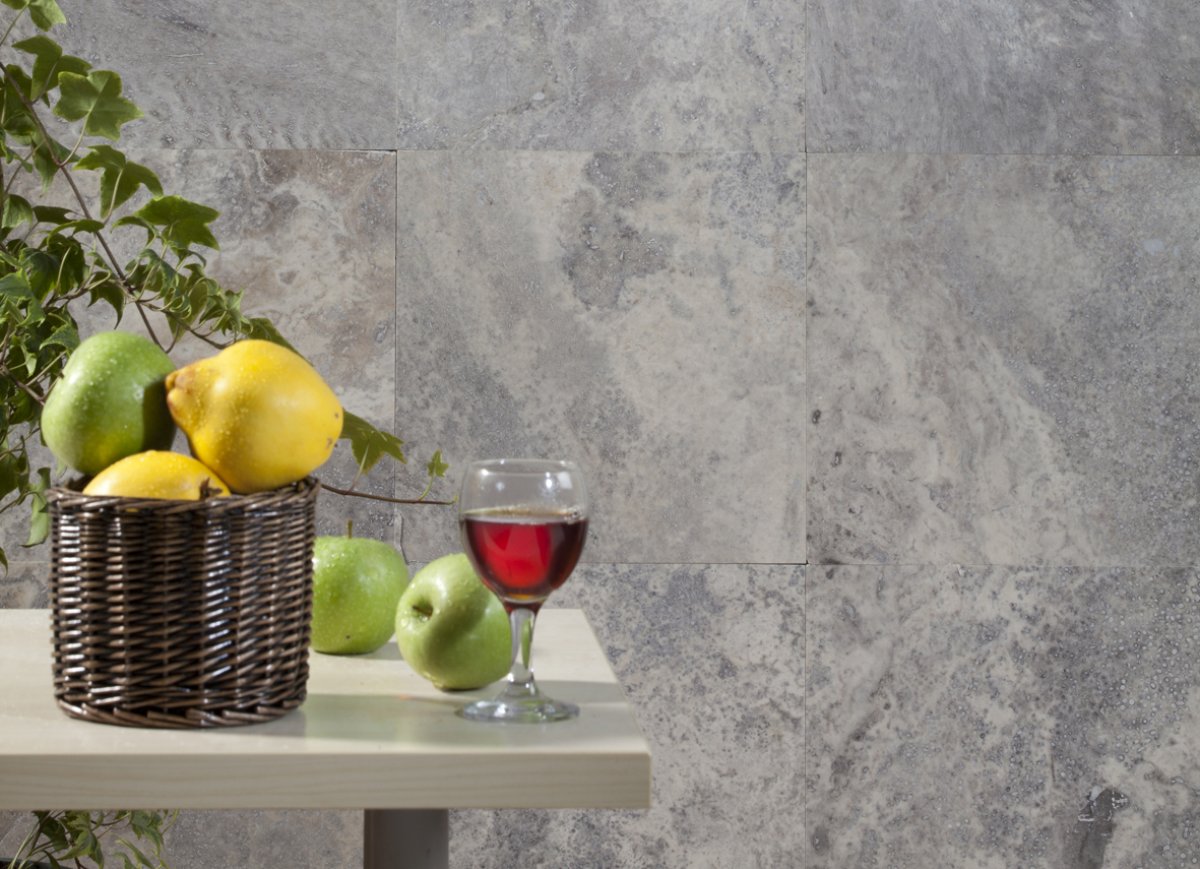 Silver Travertine