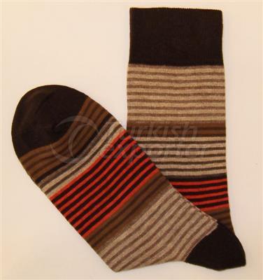 Meias de algodão Rich Stripe