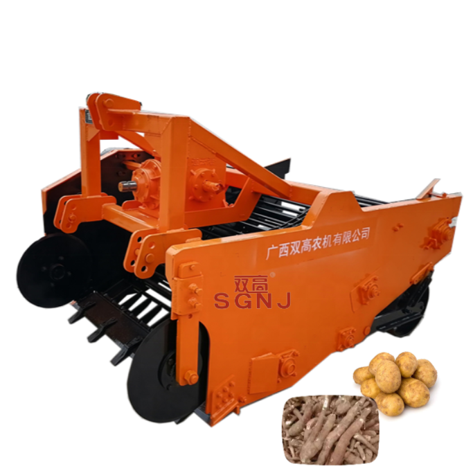 SGNJ Vibrating Chain Potato Harvester Cassava Agricultural Machine Cassava Harvester