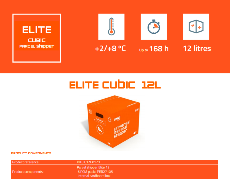 SOFRIGAM - REMESSA ELITE CUBIC PARCEL - 12L