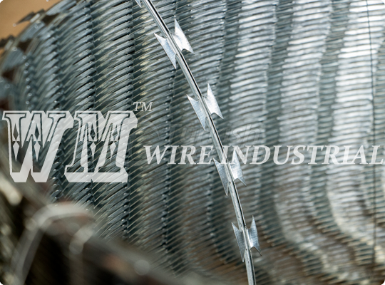 Concertina razor wire