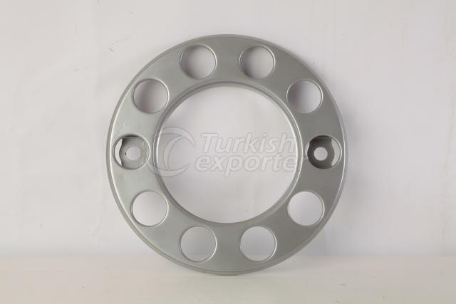 10 perforated wheel cover nickel