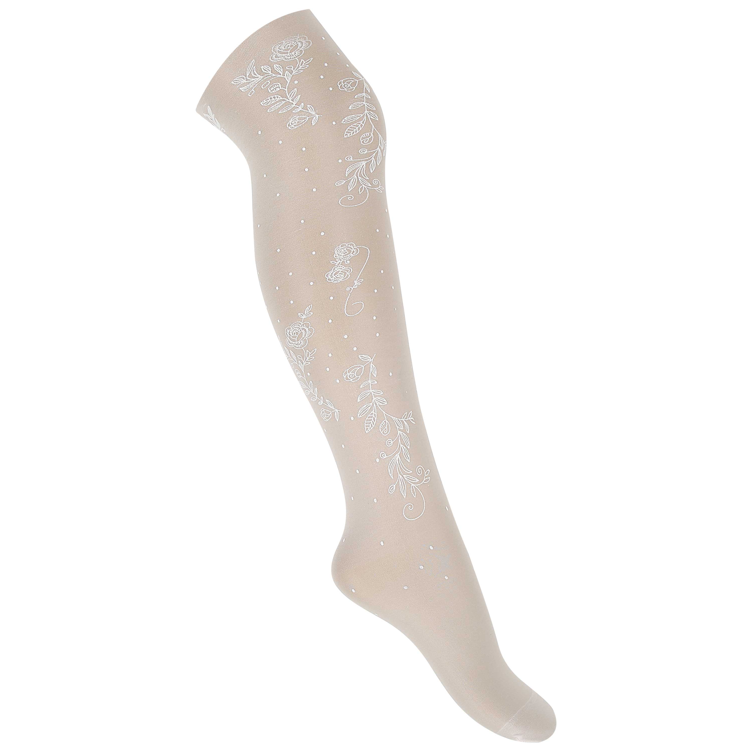 Sardunya Girls pantyhose with silicon printed
