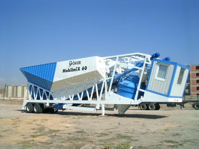 Mobile Concrete Batching Plant MobilmiX 60