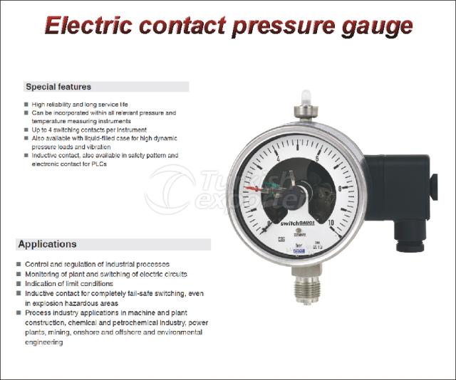 Electric Contact Pressure Gauge