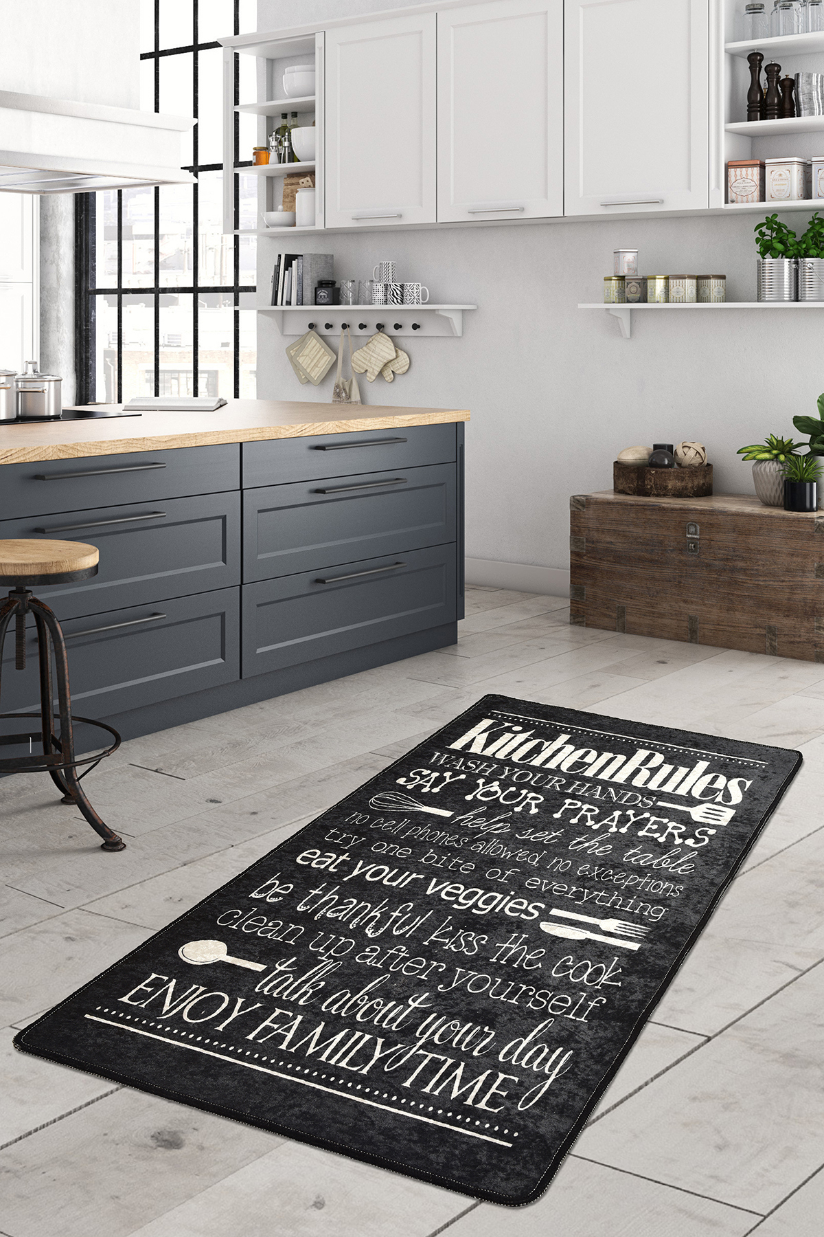 Decorative-Kitchen Carpet