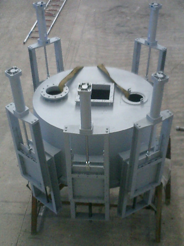 AIR SLIDE DISTRUBUTING DRUM