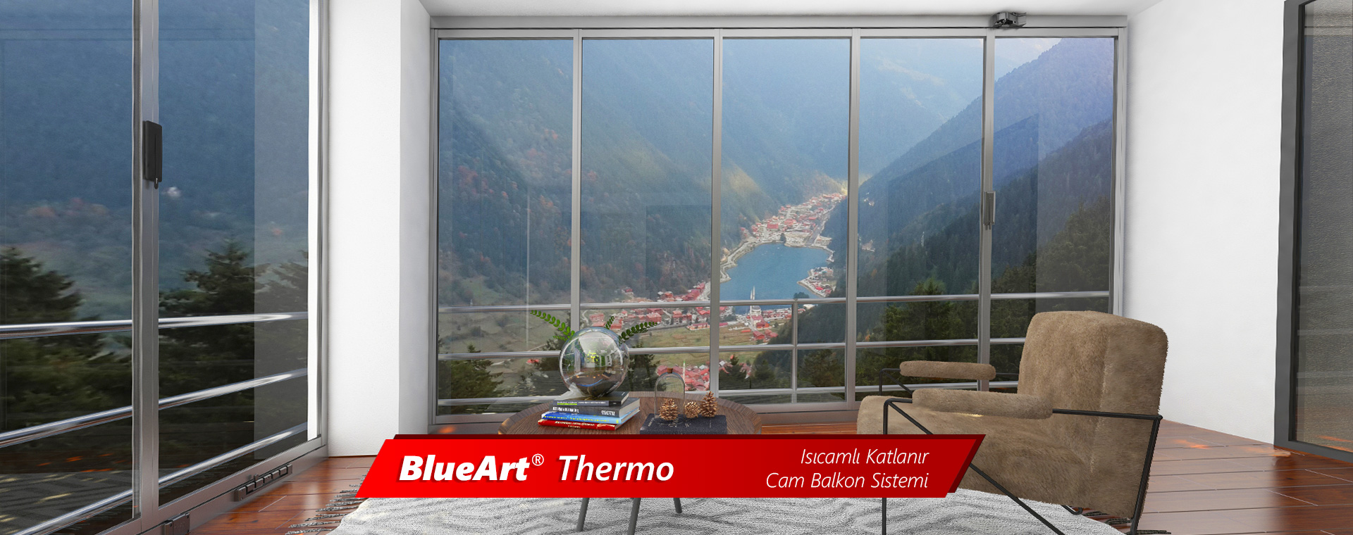 BlueArt THERMO ( Double Glass Folding System )