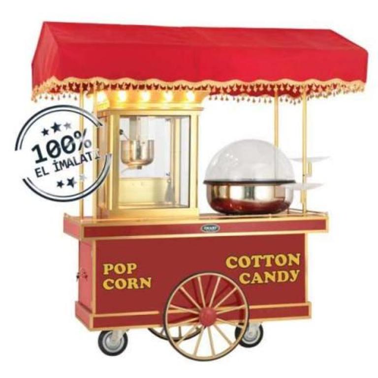 TOPKAPI MODEL POPCORN & COTTON CANDY MACHINE 
