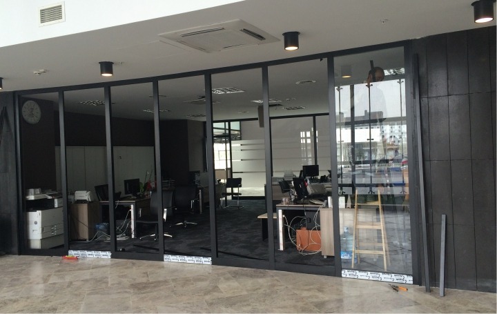 Office partitions