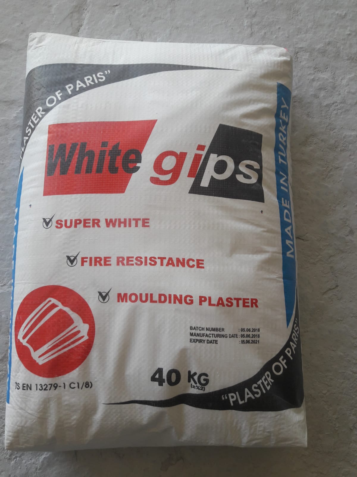 Gpysum based plaster