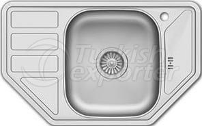 Inset sink 770x480 mm