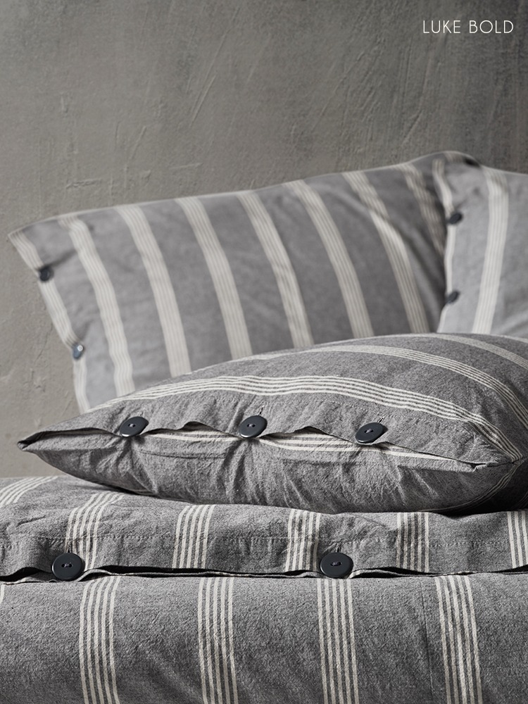 LINEN TEXTURED PREWASHED BEDDING SETS MADE FROM PURE COTTON